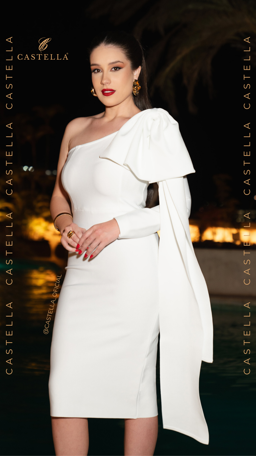Vestido Sandra Branco