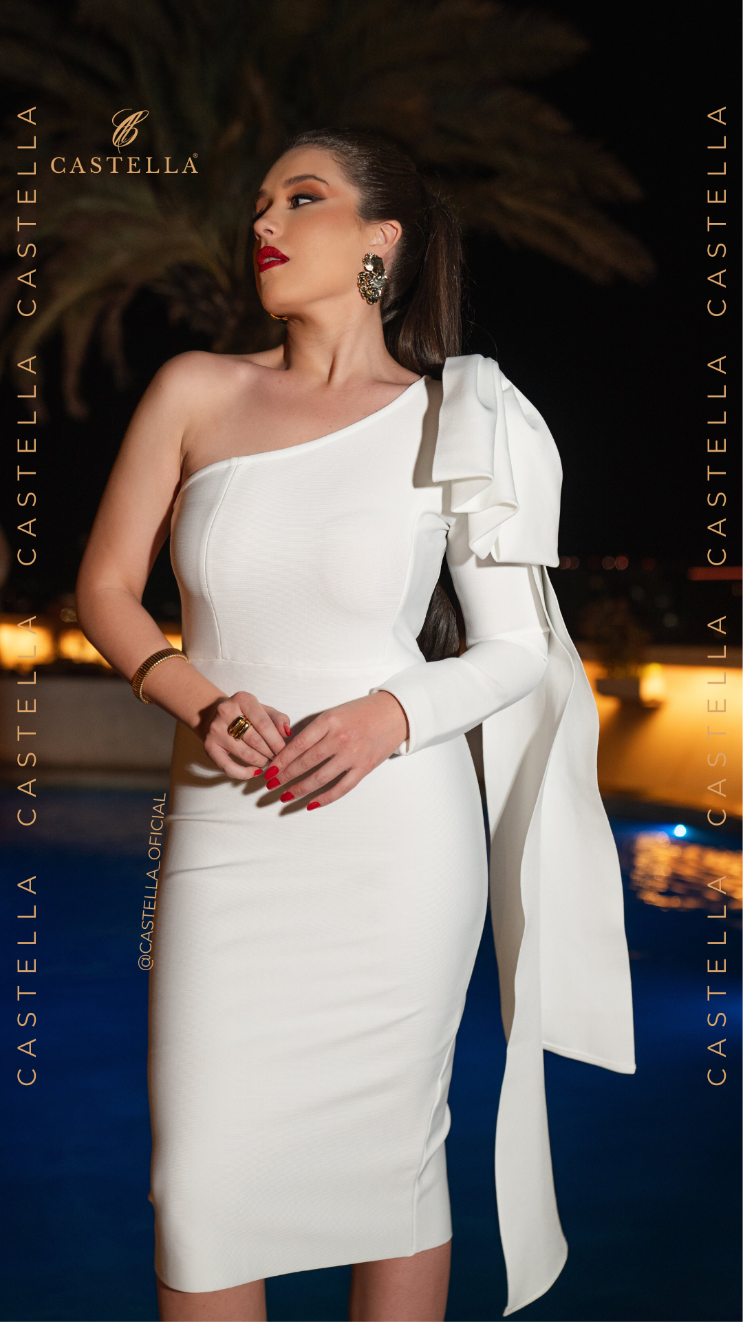 Vestido Sandra Branco