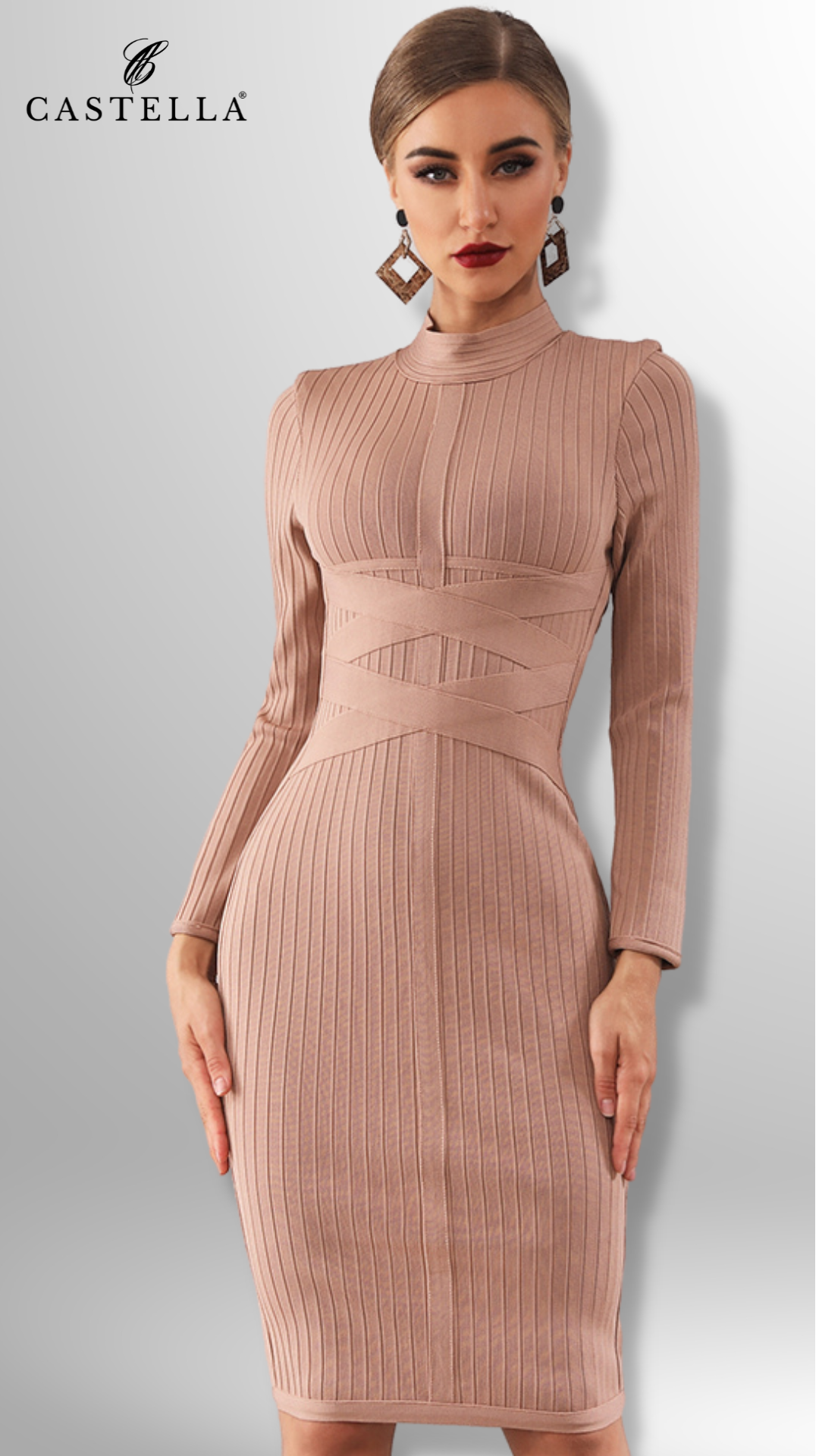 Vestido Bia Nude