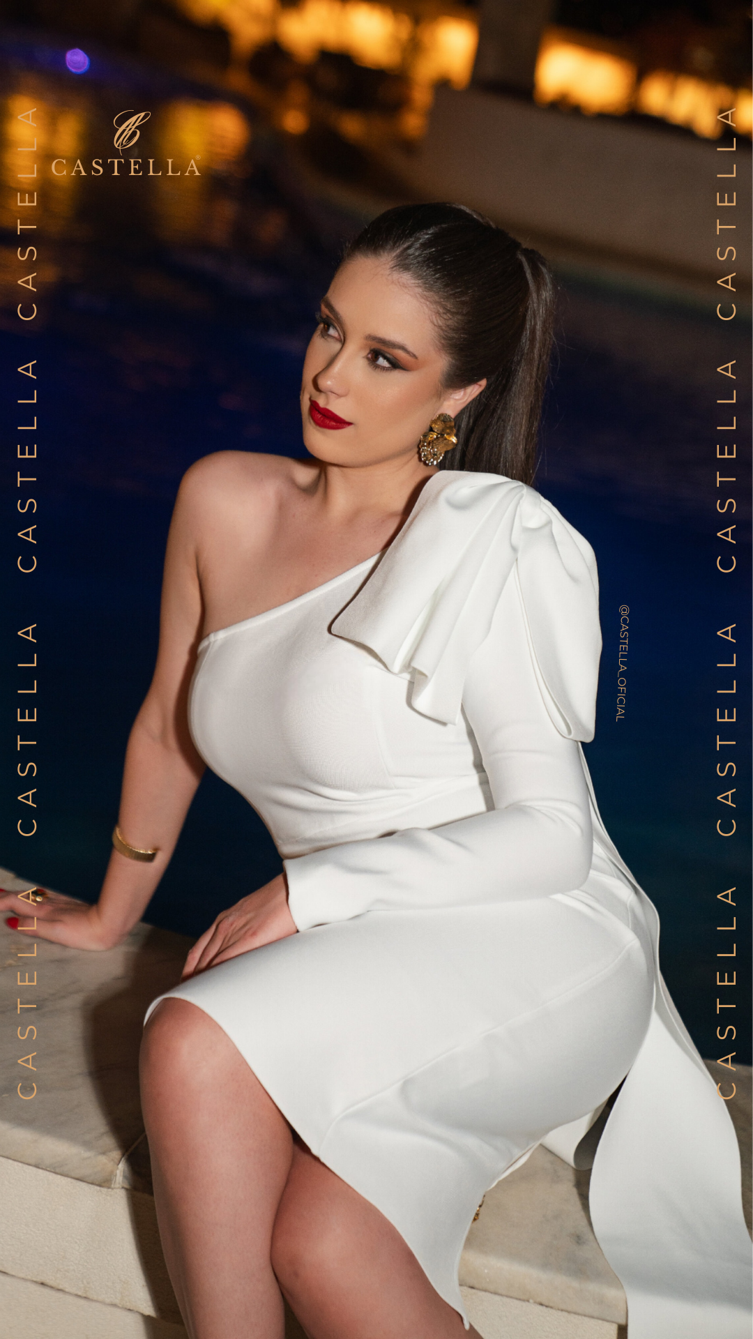 Vestido Sandra Branco