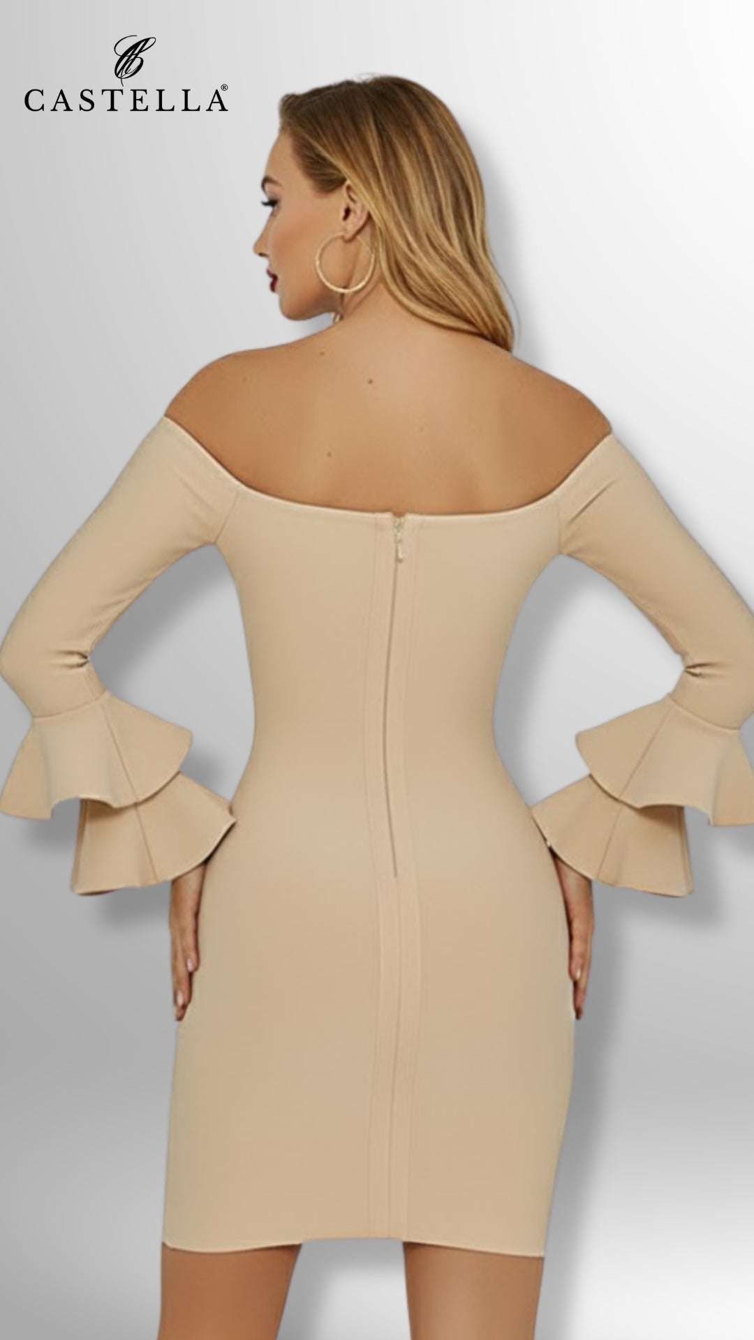 Vestido Ana Sarah Nude