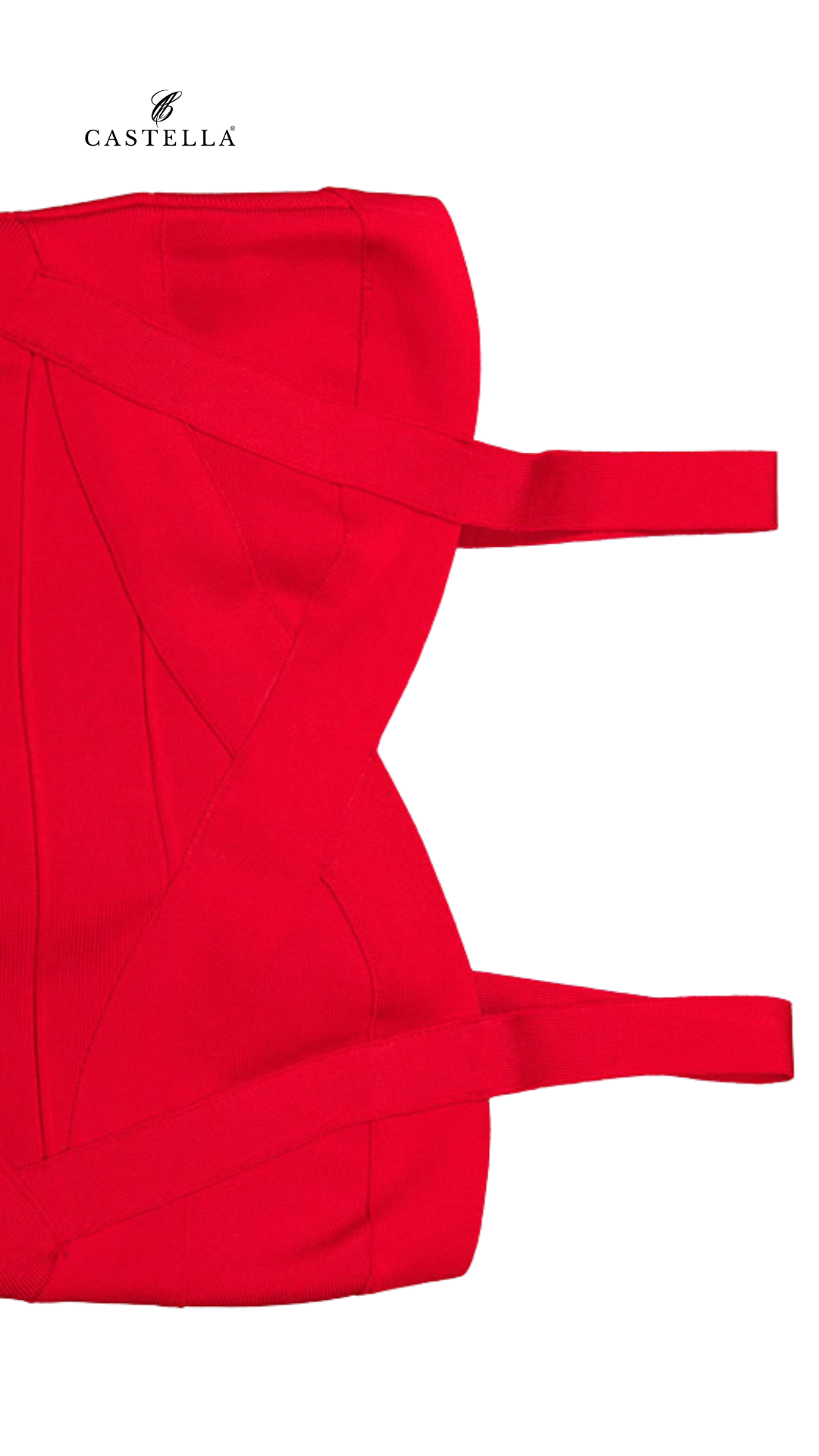 Vestido Camila Vermelho Midi